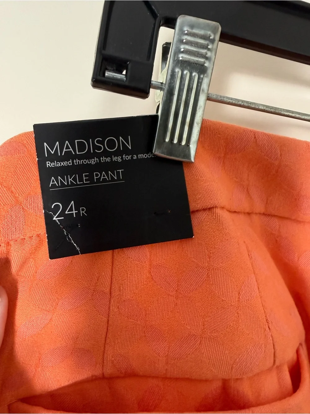 Lane Bryant Coral Madison Ankle Pants Plus Size 24